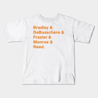 1972-73 knicks Greats Orange Kids T-Shirt